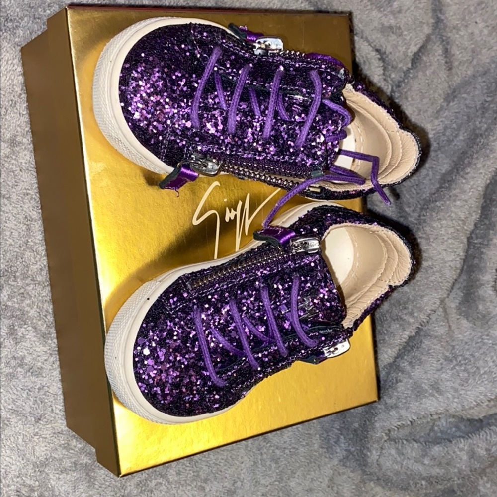 Giuspeppe junior glitter purple Infant 4.5